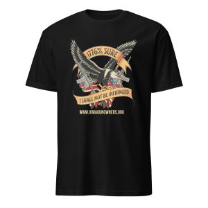 Supersoft - Short-Sleeve - Unisex - Gold Text -"I'm 1776% Sure"