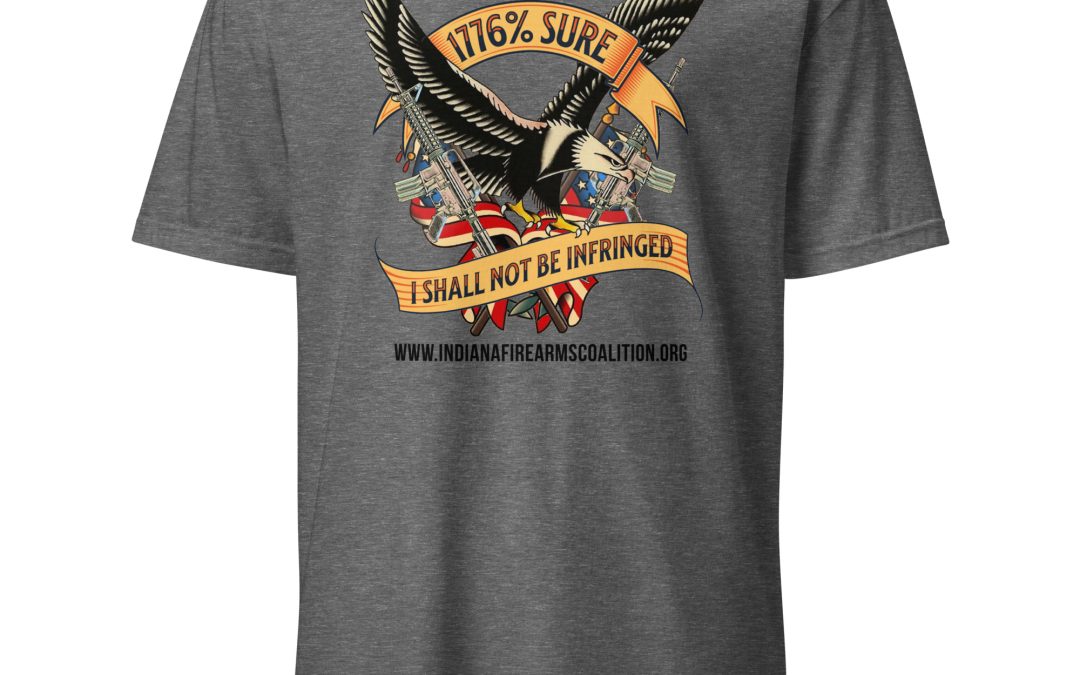 Supersoft – Short-Sleeve – Unisex – Black Text “I’m 1776% Sure”