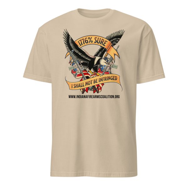 Supersoft – Short-Sleeve – Unisex – Black Text “I’m 1776% Sure” - Image 6