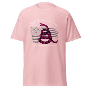 Supersoft – Short Sleeve – Women’s – White Text – God, Family and Country