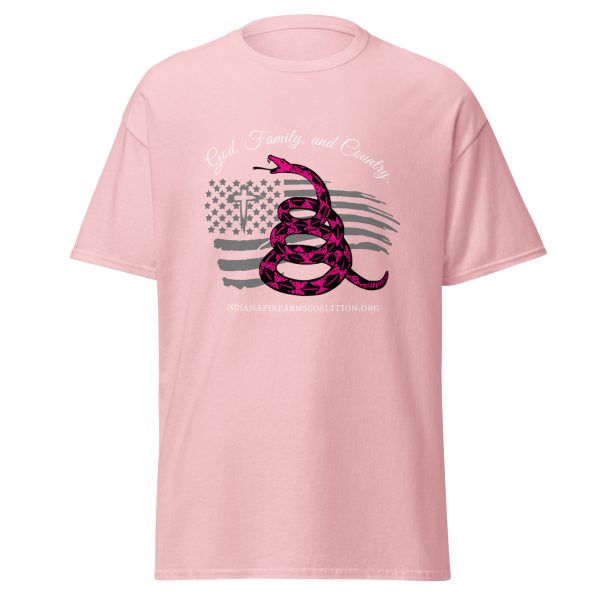 Supersoft – Short Sleeve – Women’s – White Text – God, Family and Country