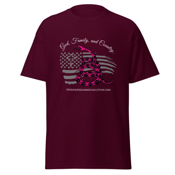 Supersoft – Short Sleeve – Women’s – White Text – God, Family and Country - Image 2