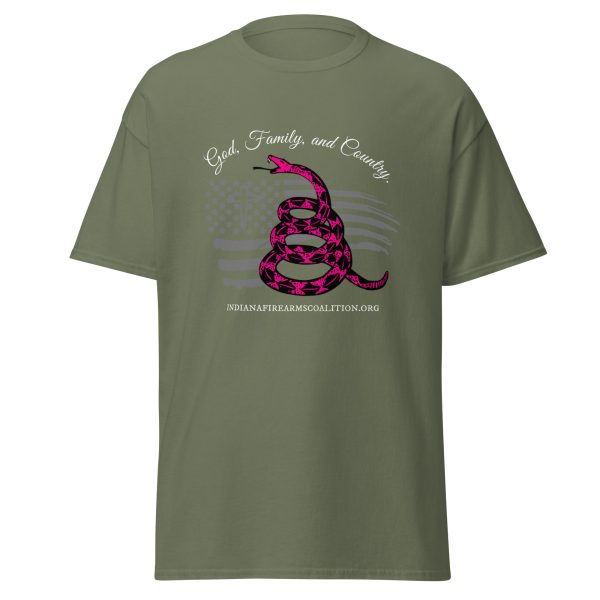 Supersoft – Short Sleeve – Women’s – White Text – God, Family and Country - Image 4