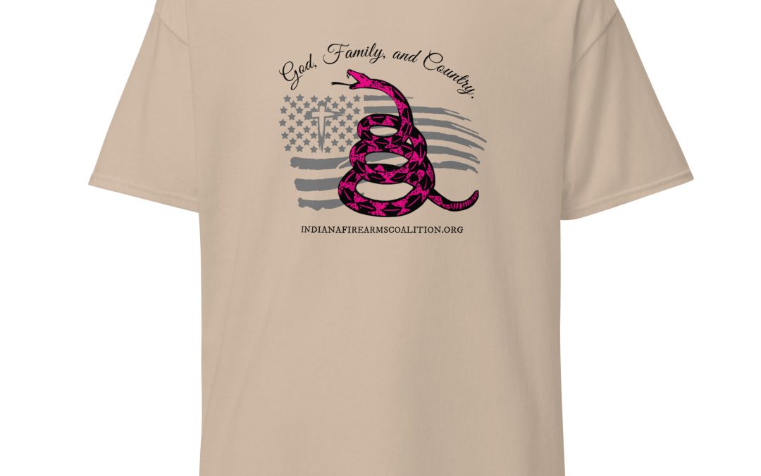 Supersoft – Short Sleeve – Women’s – Black Text – God, Family and Country