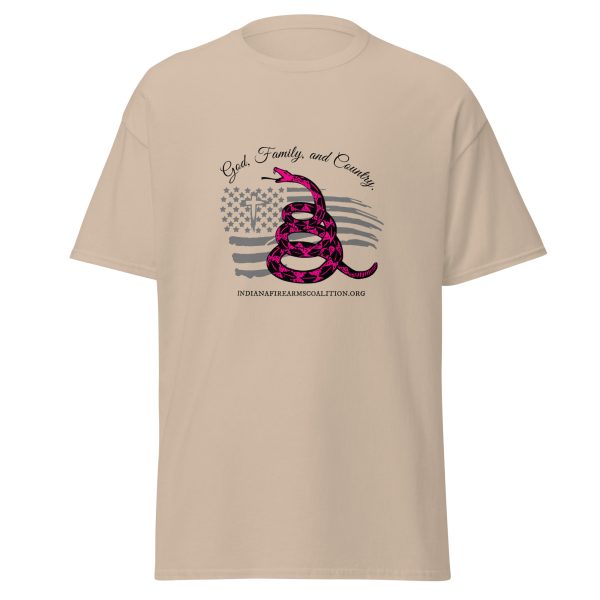 Supersoft – Short Sleeve – Women’s – Black Text – God, Family and Country