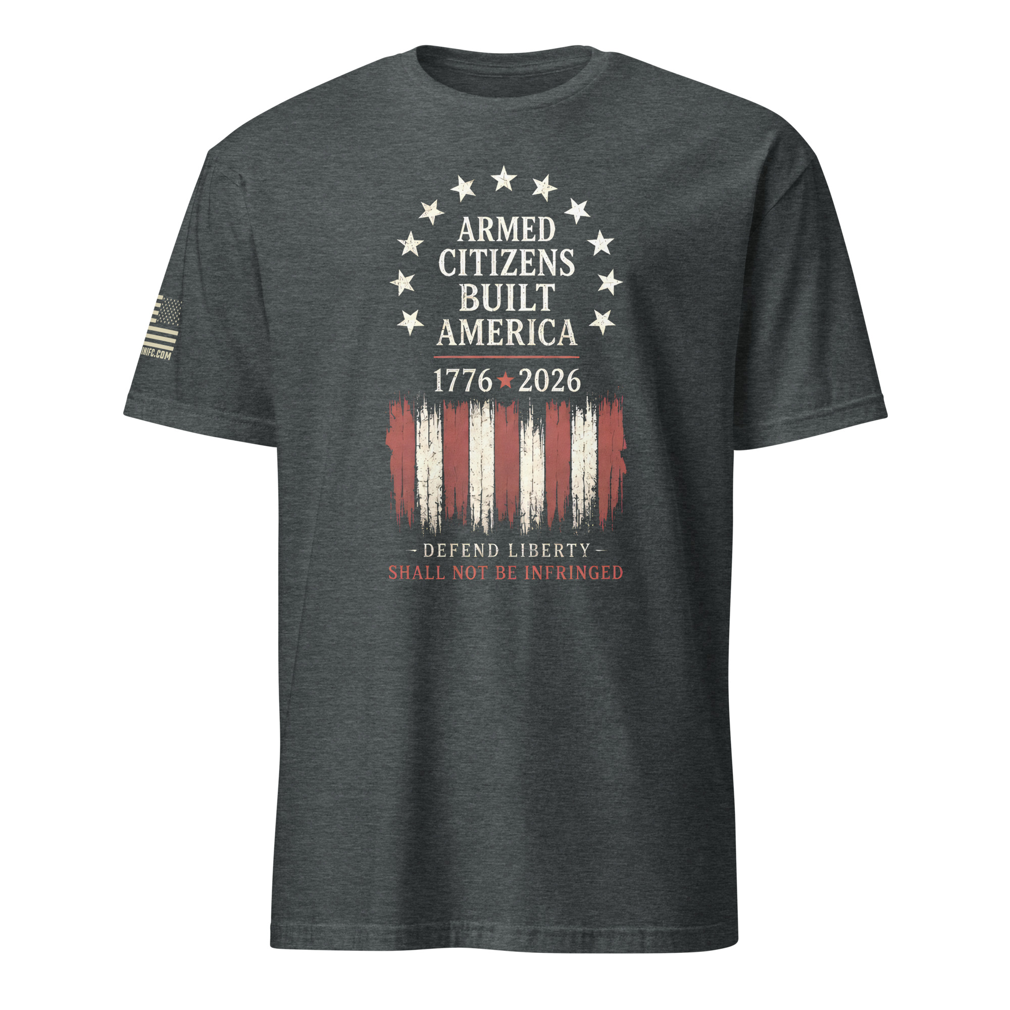 Supersoft – Short Sleeve – Unisex – “Armed Citizens Built America” - Image 5
