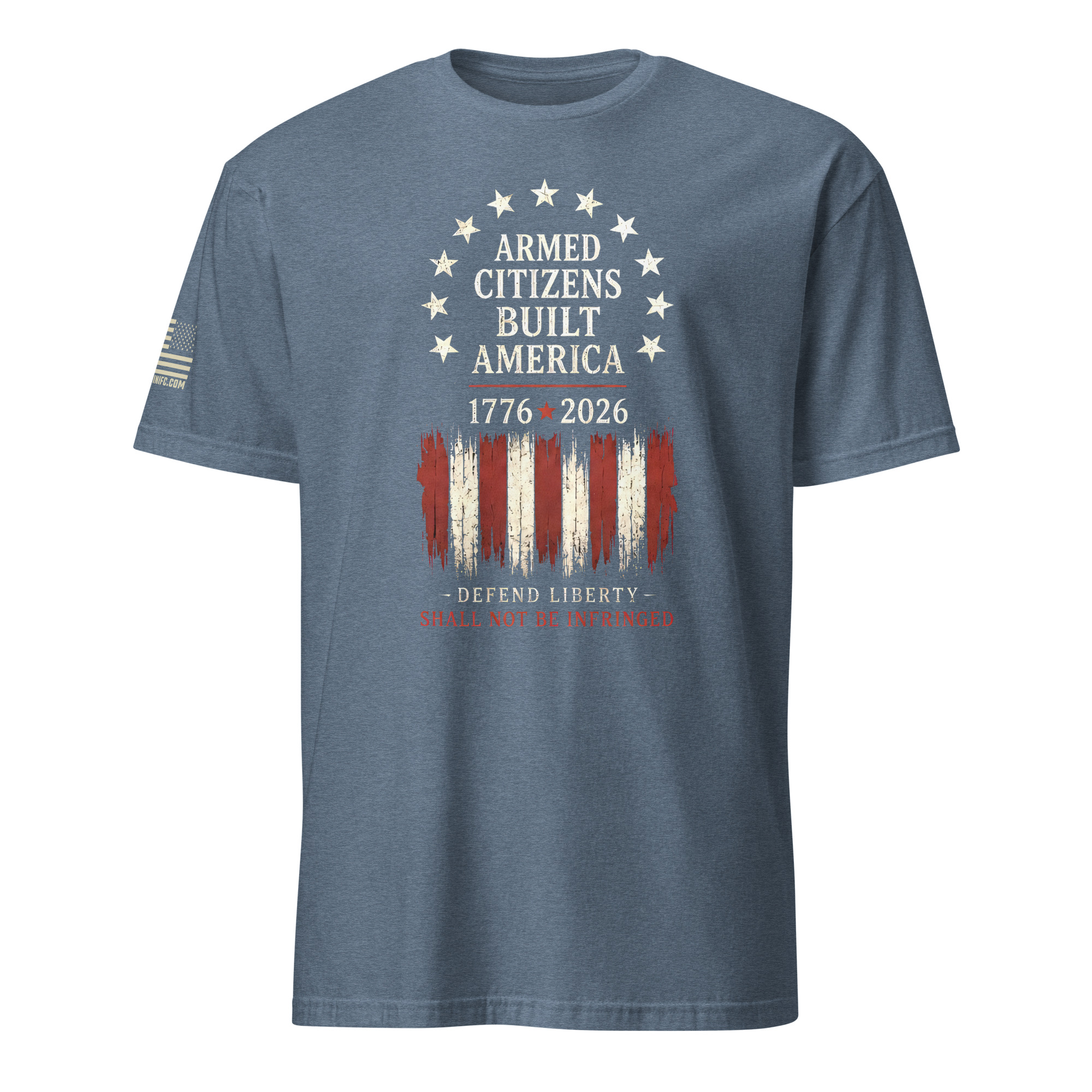Supersoft – Short Sleeve – Unisex – “Armed Citizens Built America” - Image 9