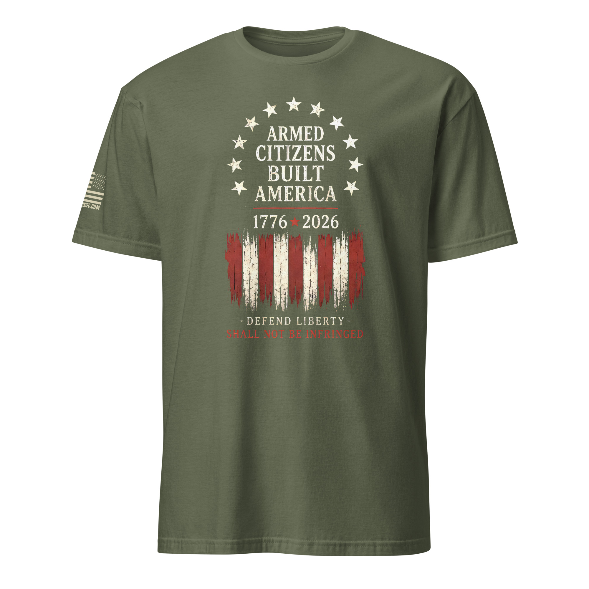 Supersoft – Short Sleeve – Unisex – “Armed Citizens Built America” - Image 7