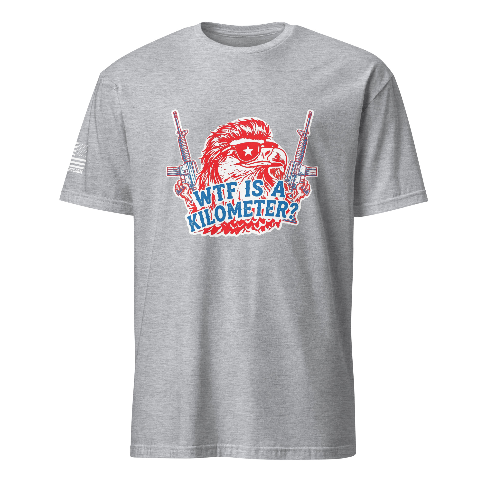 Supersoft – Short Sleeve – Unisex – "WTF Is A Kilometer” - Image 11